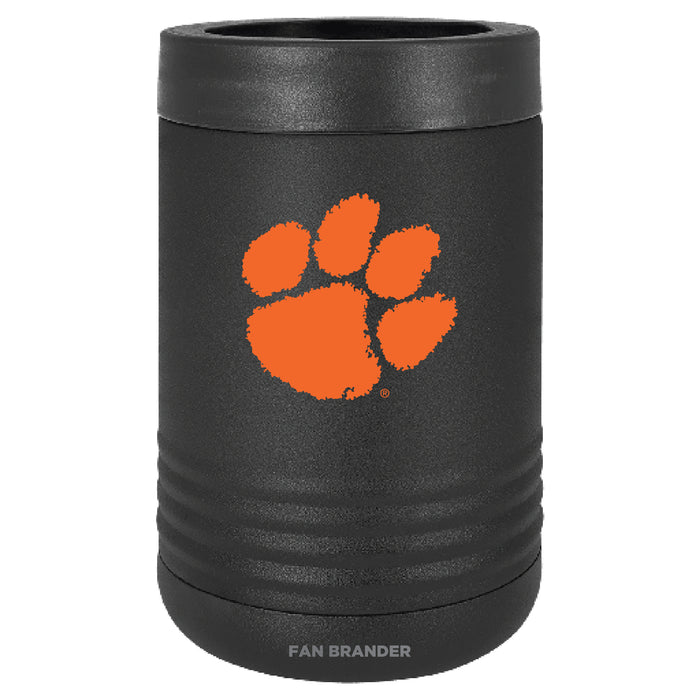Fan Brander 12oz/16oz Can Cooler with Clemson Tigers Primary Logo