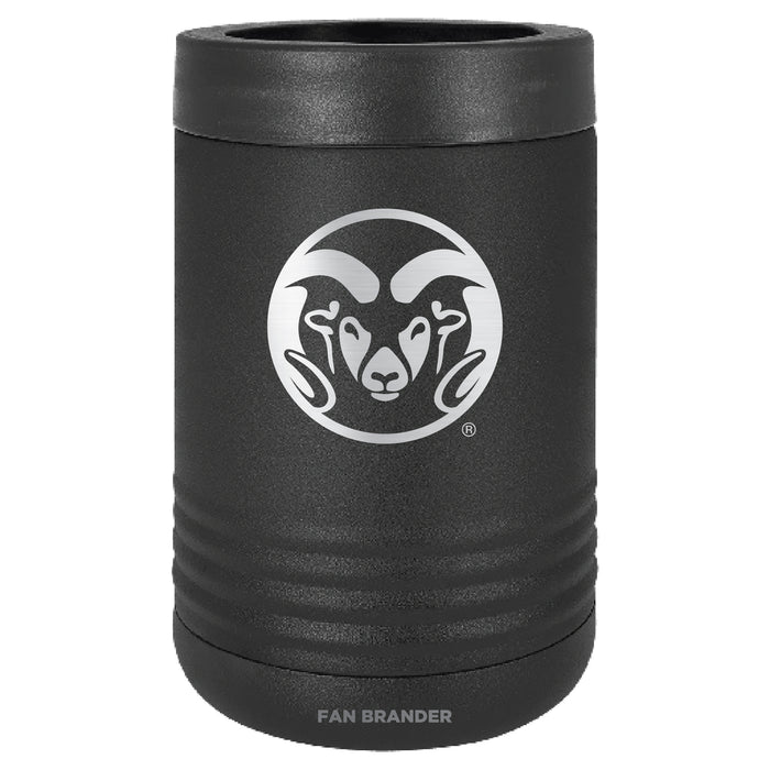 Fan Brander 12oz/16oz Can Cooler with Colorado State Rams Etched Primary Logo