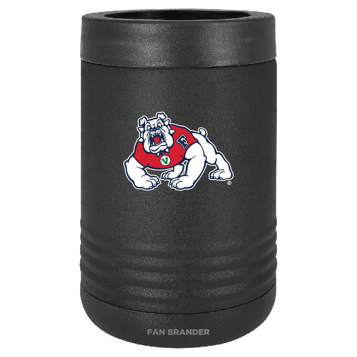 Fan Brander 12oz/16oz Can Cooler with Fresno State Bulldogs Primary Logo