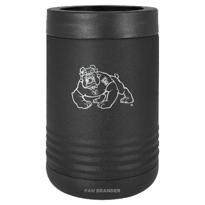 Fan Brander 12oz/16oz Can Cooler with Fresno State Bulldogs Etched Primary Logo