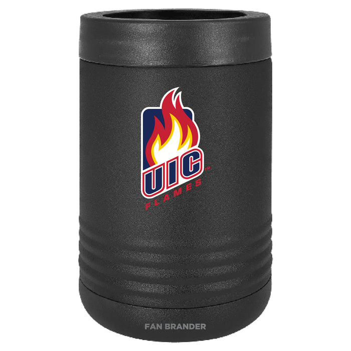 Fan Brander 12oz/16oz Can Cooler with Illinois @ Chicago Flames Primary Logo
