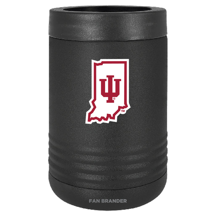 Fan Brander 12oz/16oz Can Cooler with Indiana Hoosiers Secondary Logo