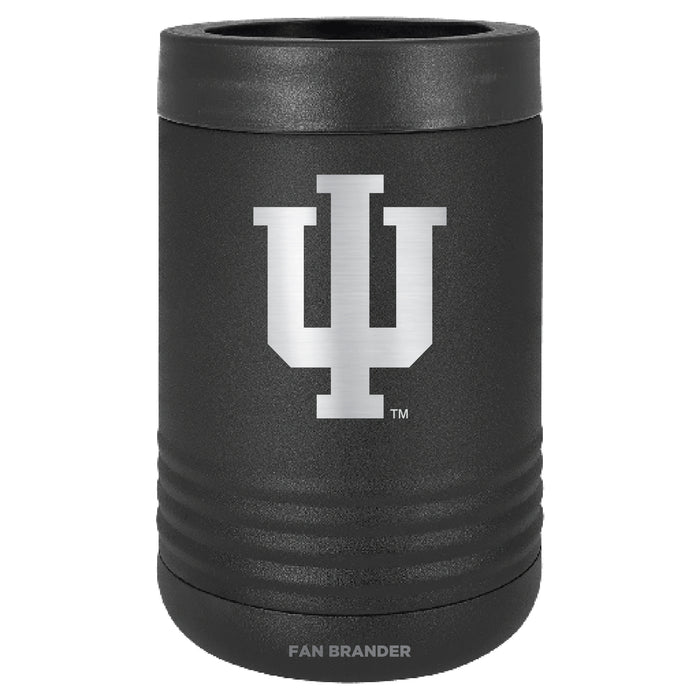 Fan Brander 12oz/16oz Can Cooler with Indiana Hoosiers Etched Primary Logo