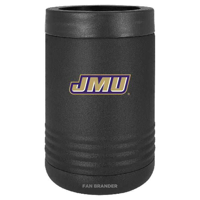 Fan Brander 12oz/16oz Can Cooler with James Madison Dukes Primary Logo