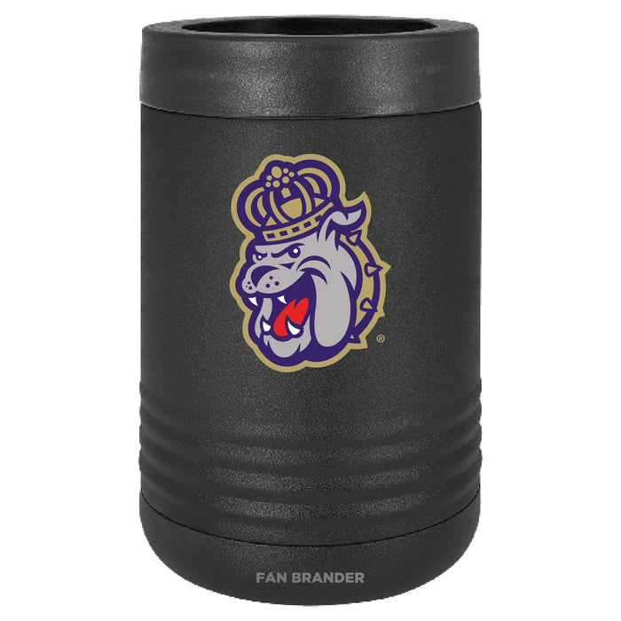 Fan Brander 12oz/16oz Can Cooler with James Madison Dukes Secondary Logo