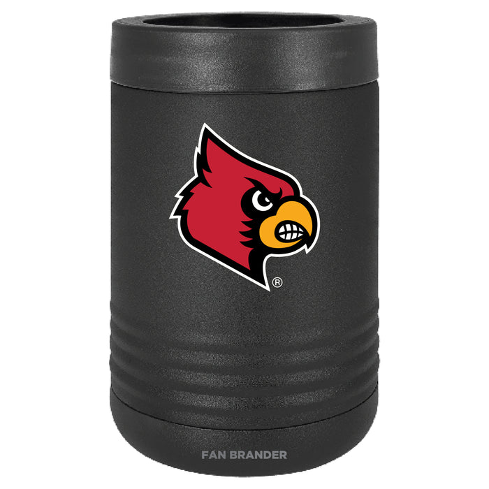 Fan Brander 12oz/16oz Can Cooler with Louisville Cardinals Primary Logo