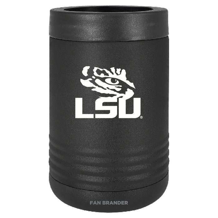 Fan Brander 12oz/16oz Can Cooler with LSU Tigers Secondary Logo