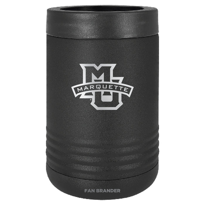 Fan Brander 12oz/16oz Can Cooler with Marquette Golden Eagles Etched Primary Logo