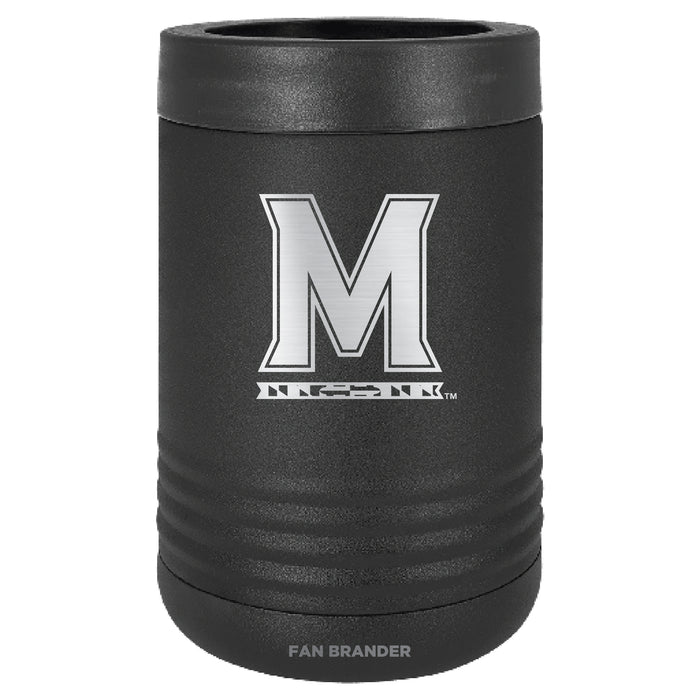 Fan Brander 12oz/16oz Can Cooler with Maryland Terrapins Etched Primary Logo