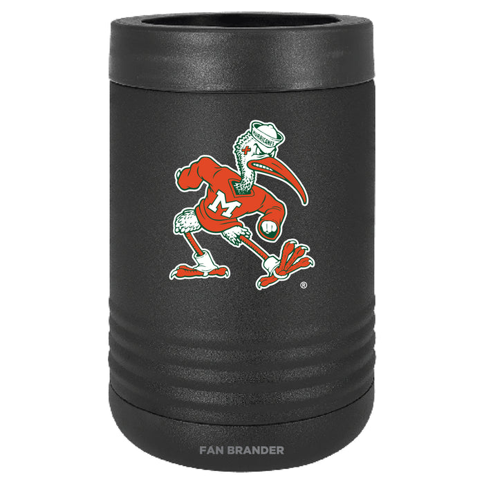 Fan Brander 12oz/16oz Can Cooler with Miami Hurricanes Secondary Logo