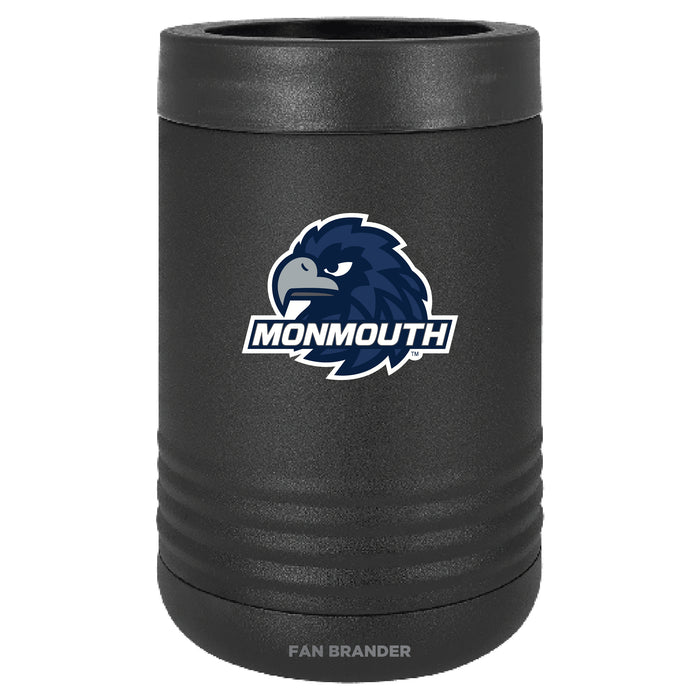 Fan Brander 12oz/16oz Can Cooler with Monmouth Hawks Primary Logo