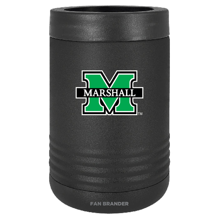 Fan Brander 12oz/16oz Can Cooler with Marshall Thundering Herd Primary Logo