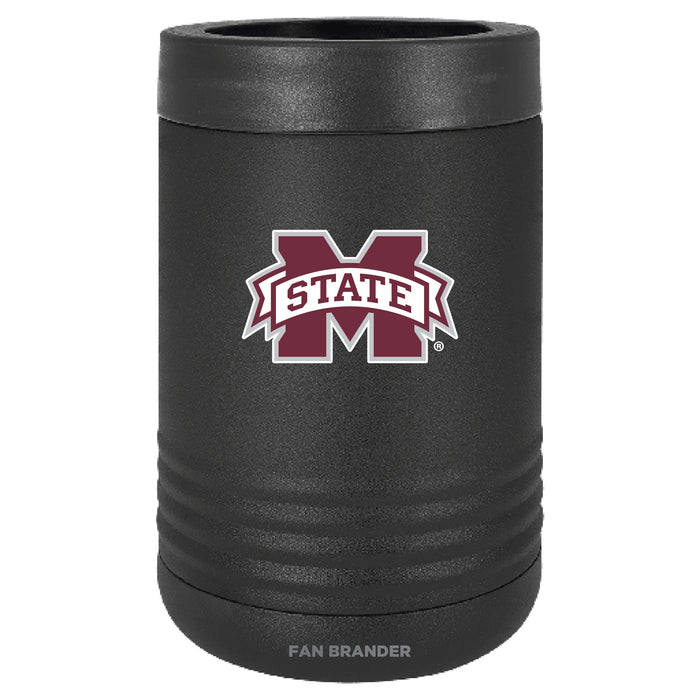 Fan Brander 12oz/16oz Can Cooler with Mississippi State Bulldogs Primary Logo