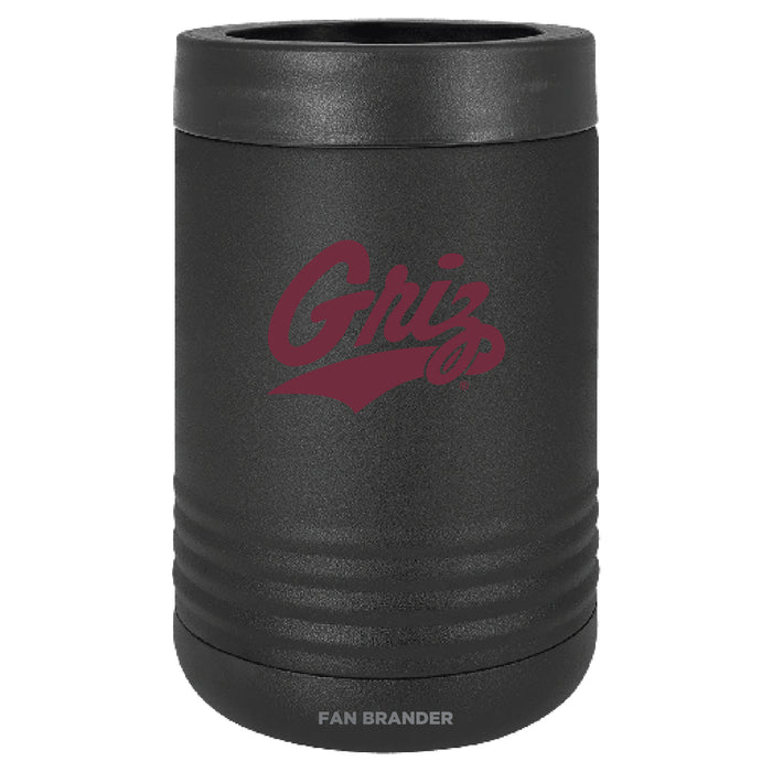 Fan Brander 12oz/16oz Can Cooler with Montana Grizzlies Secondary Logo