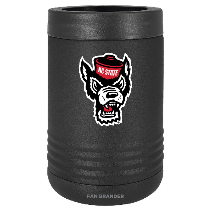 Fan Brander 12oz/16oz Can Cooler with NC State Wolfpack Secondary Logo