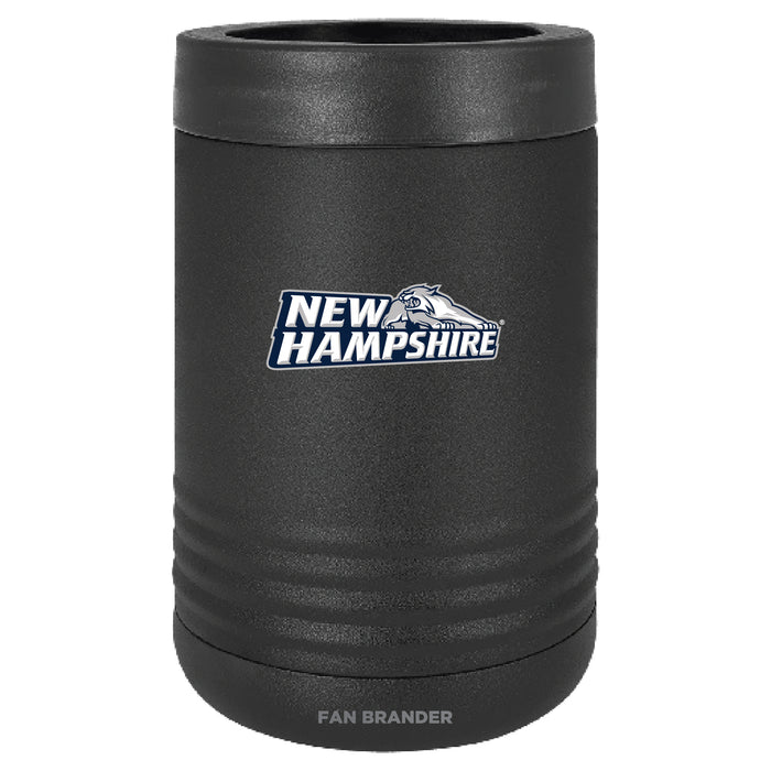 Fan Brander 12oz/16oz Can Cooler with New Hampshire Wildcats Secondary Logo