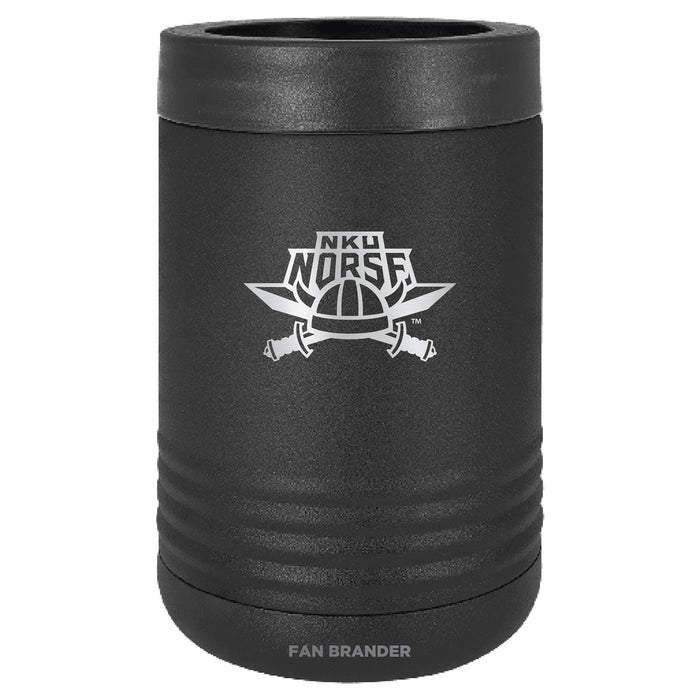 Fan Brander 12oz/16oz Can Cooler with Northern Kentucky University Norse Etched Primary Logo