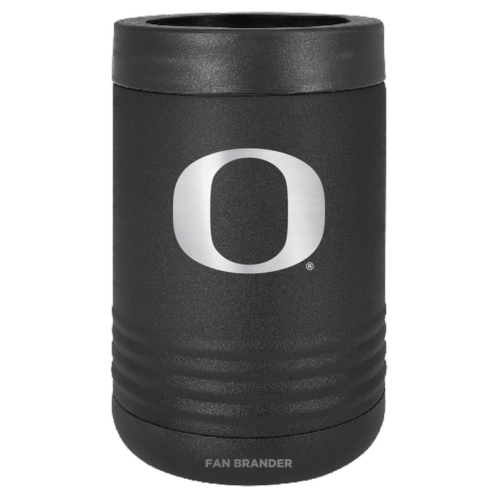 Fan Brander 12oz/16oz Can Cooler with Oregon Ducks Etched Primary Logo