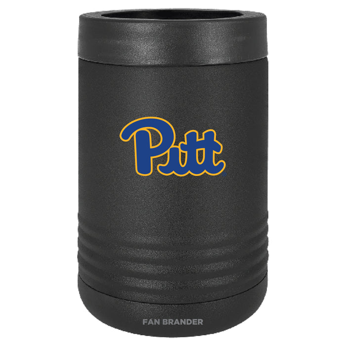 Fan Brander 12oz/16oz Can Cooler with Pittsburgh Panthers Primary Logo