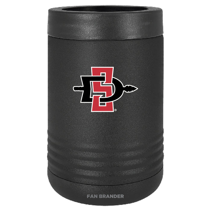 Fan Brander 12oz/16oz Can Cooler with San Diego State Aztecs Primary Logo