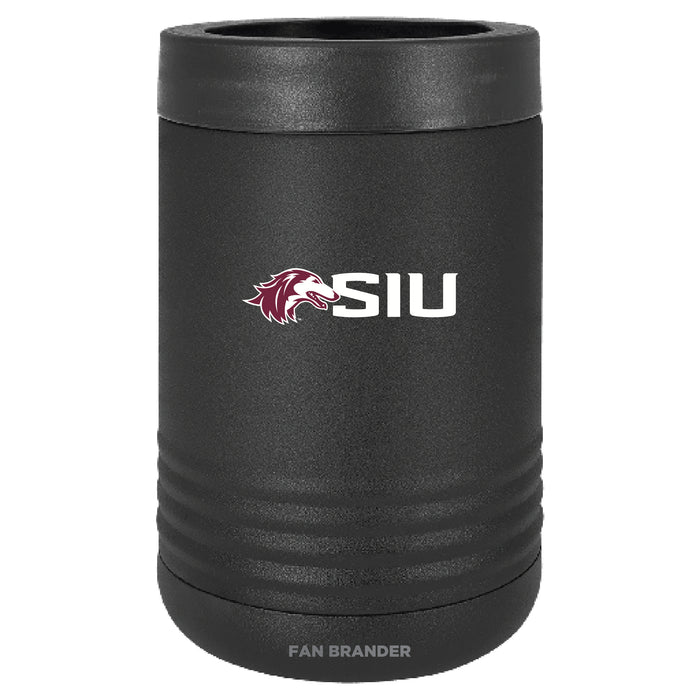Fan Brander 12oz/16oz Can Cooler with Southern Illinois Salukis Secondary Logo