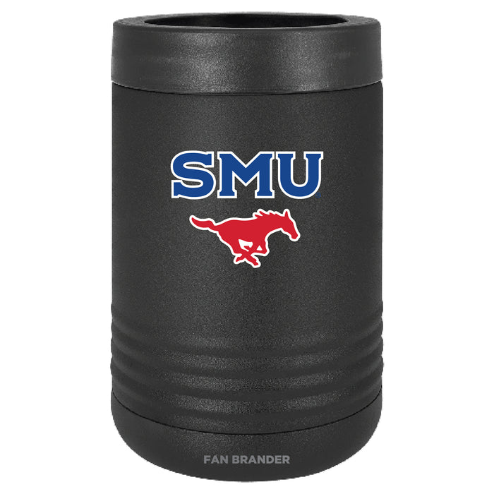 Fan Brander 12oz/16oz Can Cooler with SMU Mustangs Primary Logo