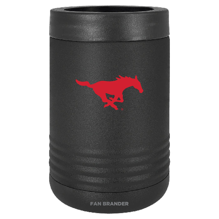 Fan Brander 12oz/16oz Can Cooler with SMU Mustangs Secondary Logo