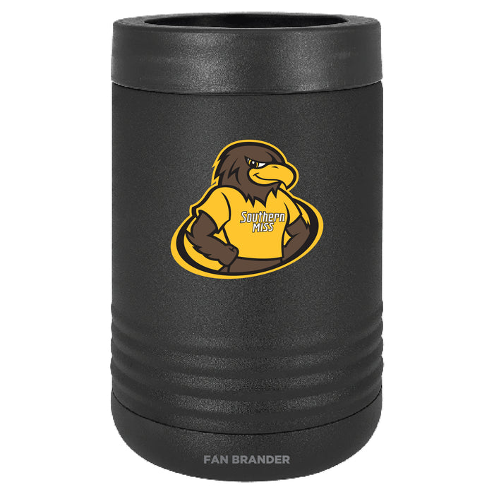 Fan Brander 12oz/16oz Can Cooler with Southern Mississippi Golden Eagles Secondary Logo