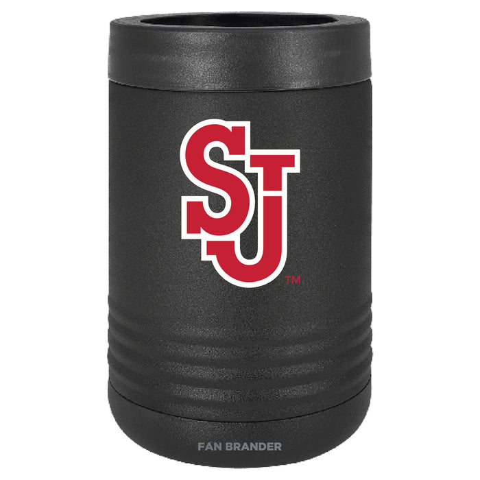 Fan Brander 12oz/16oz Can Cooler with St. John's Red Storm Primary Logo
