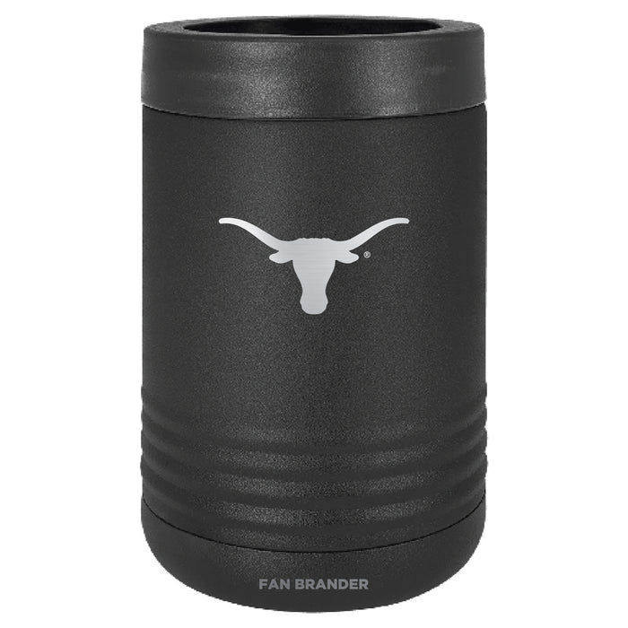 Fan Brander 12oz/16oz Can Cooler with Texas Longhorns Etched Primary Logo