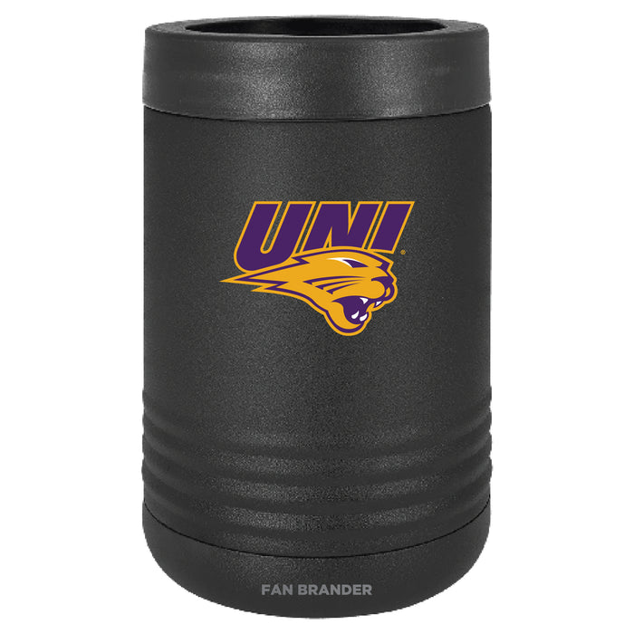 Fan Brander 12oz/16oz Can Cooler with Northern Iowa Panthers Primary Logo