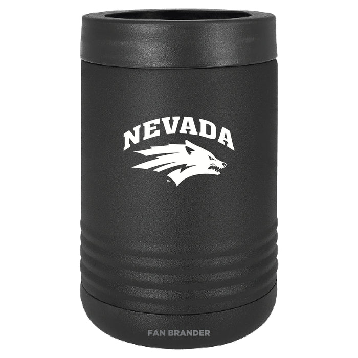 Fan Brander 12oz/16oz Can Cooler with Nevada Wolf Pack Primary Logo