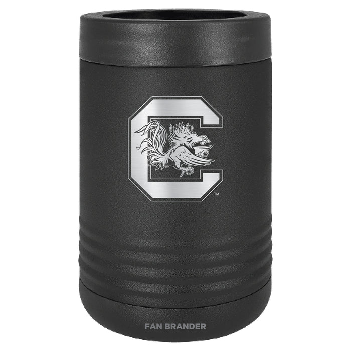 Fan Brander 12oz/16oz Can Cooler with South Carolina Gamecocks Etched Primary Logo