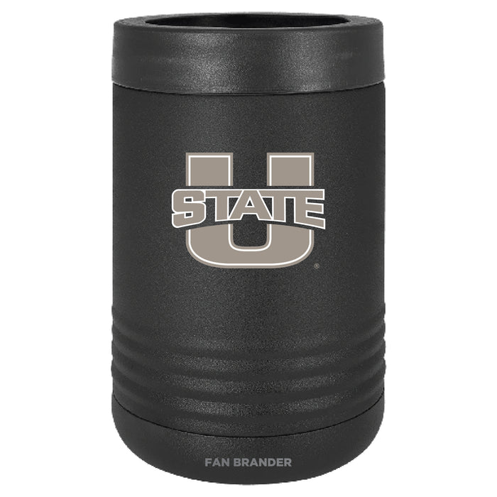 Fan Brander 12oz/16oz Can Cooler with Utah State Aggies Primary Logo