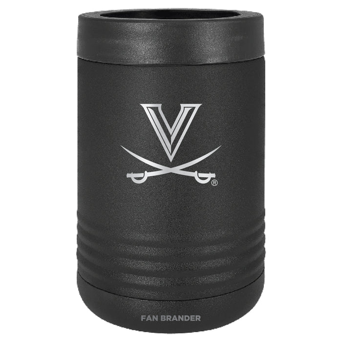 Fan Brander 12oz/16oz Can Cooler with Virginia Cavaliers Etched Primary Logo