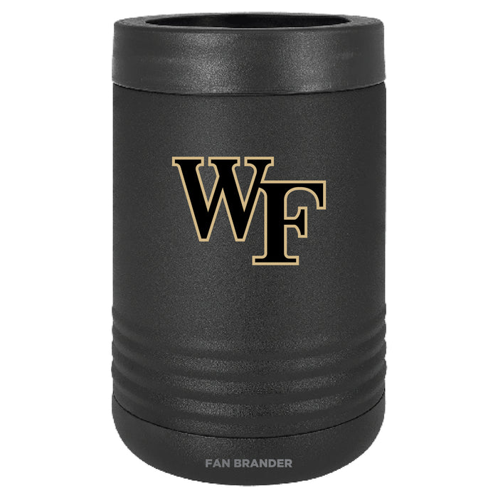 Fan Brander 12oz/16oz Can Cooler with Wake Forest Demon Deacons Primary Logo