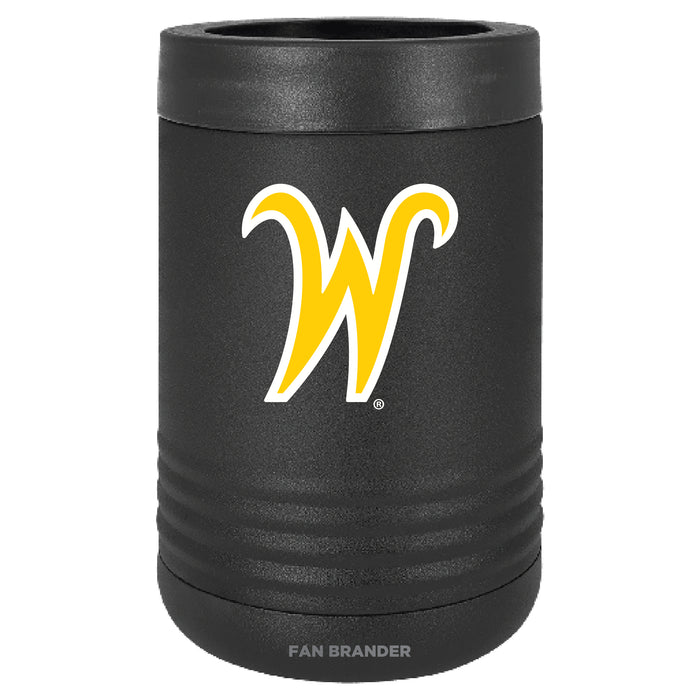 Fan Brander 12oz/16oz Can Cooler with Wichita State Shockers Secondary Logo