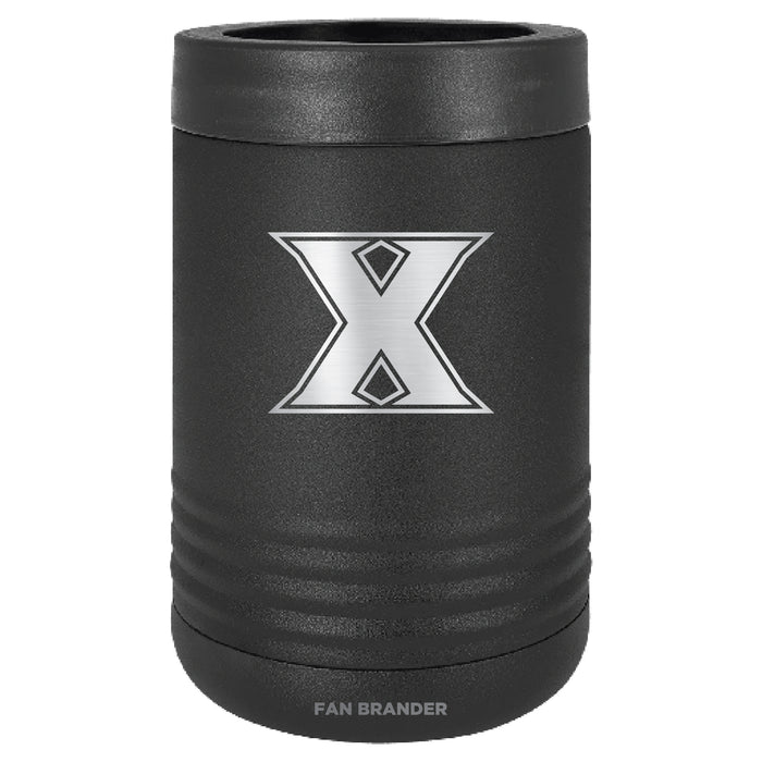 Fan Brander 12oz/16oz Can Cooler with Xavier Musketeers Etched Primary Logo