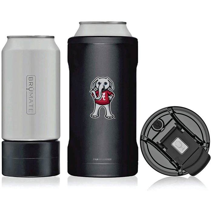 BruMate Hopsulator Trio 3-in-1 Insulated Can Cooler with Alabama Crimson Tide Secondary Logo