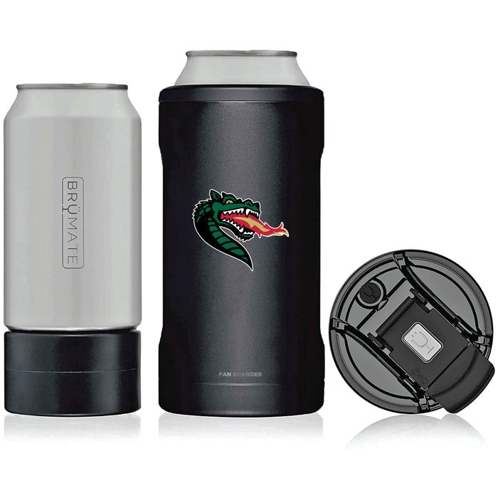 BruMate Hopsulator Trio 3-in-1 Insulated Can Cooler with UAB Blazers Primary Logo