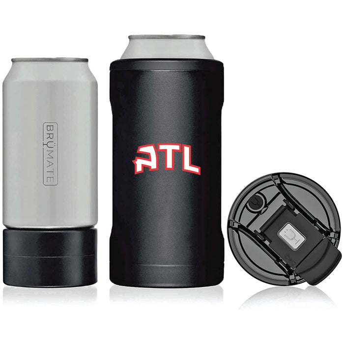 BruMate Hopsulator Trio 3-in-1 Insulated Can Cooler with Atlanta Hawks Secondary Logo