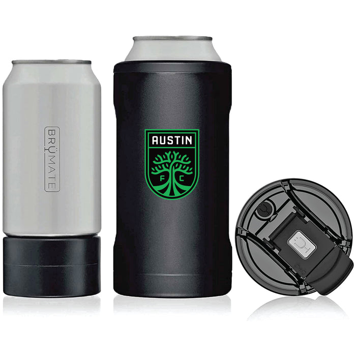 BruMate Hopsulator Trio 3-in-1 Insulated Can Cooler with Austin FC Primary Logo