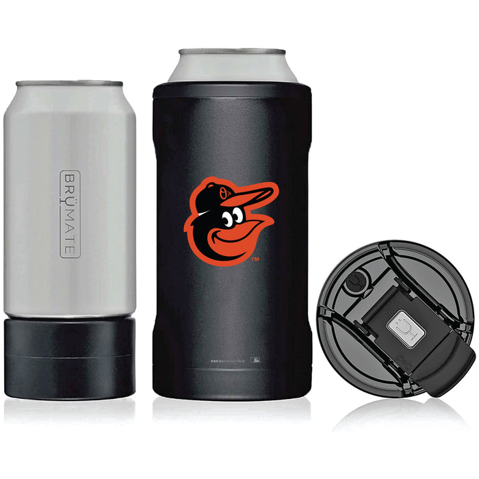 BruMate Hopsulator Trio 3-in-1 Insulated Can Cooler with Baltimore Orioles Primary Logo