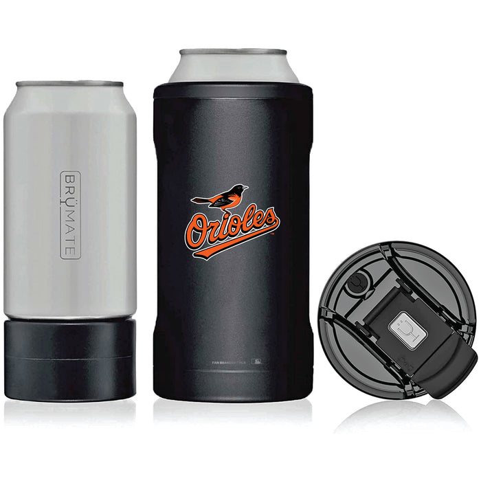 BruMate Hopsulator Trio 3-in-1 Insulated Can Cooler with Baltimore Orioles Secondary Logo