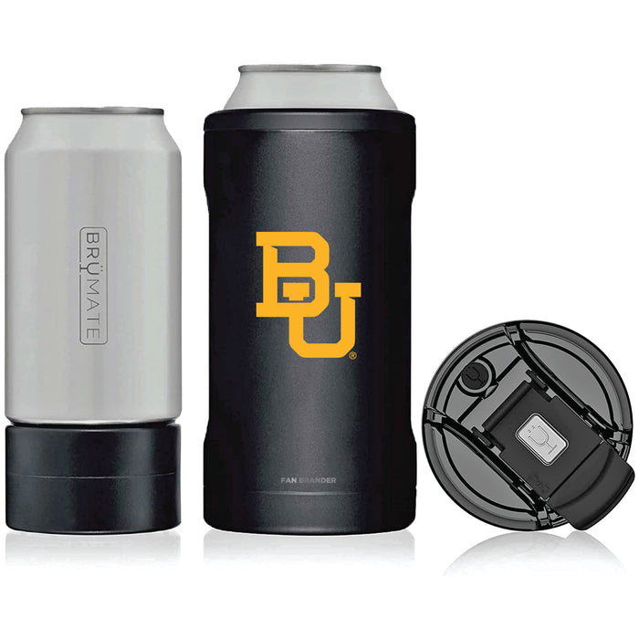 BruMate Hopsulator Trio 3-in-1 Insulated Can Cooler with Baylor Bears Primary Logo