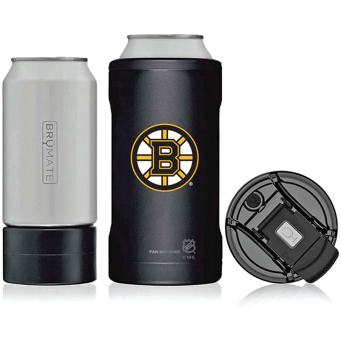 BruMate Hopsulator Trio 3-in-1 Insulated Can Cooler with Boston Bruins Primary Logo