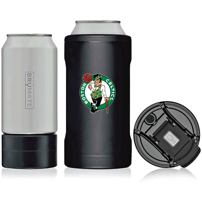 BruMate Hopsulator Trio 3-in-1 Insulated Can Cooler with Boston Celtics Primary Logo