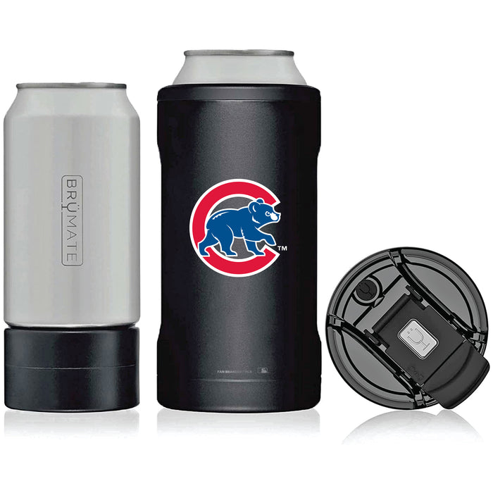 BruMate Hopsulator Trio 3-in-1 Insulated Can Cooler with Chicago Cubs Secondary Logo