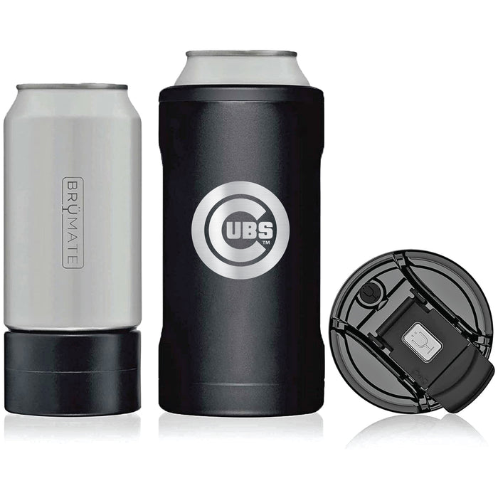 BruMate Hopsulator Trio 3-in-1 Insulated Can Cooler with Chicago Cubs Primary Logo