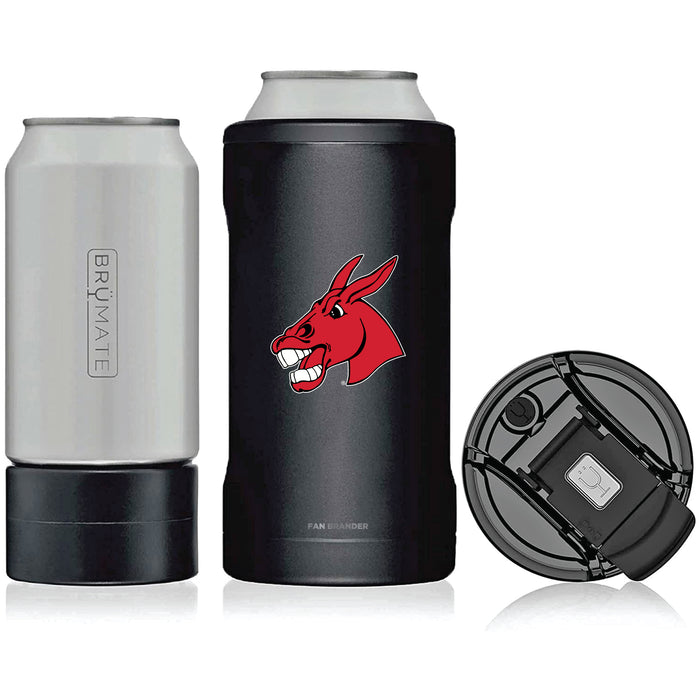 BruMate Hopsulator Trio 3-in-1 Insulated Can Cooler with Central Missouri Mules Secondary Logo